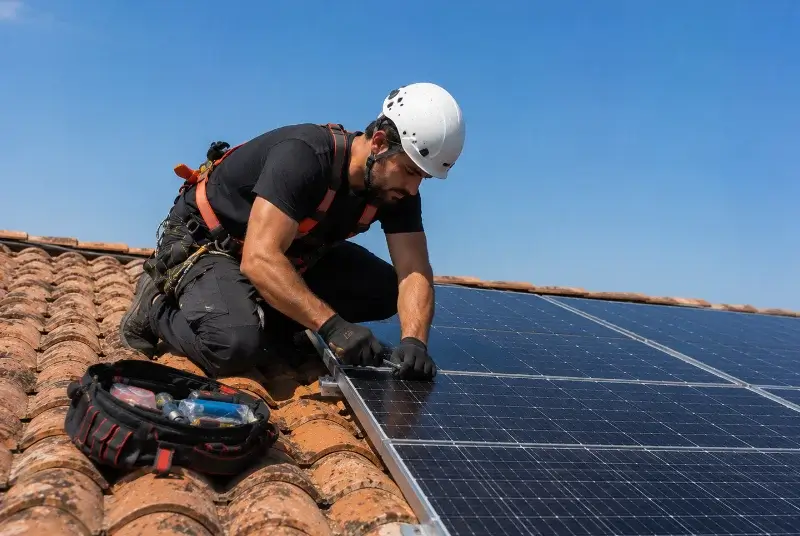Maintenance et monitoring de panneaux solaires à Chamonix-Mont-Blanc